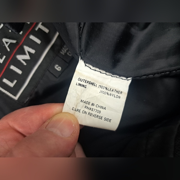 Leather Limited Black Cropped 100% Leather Soft Womens Pants Size 6 - Picture 11 of 15